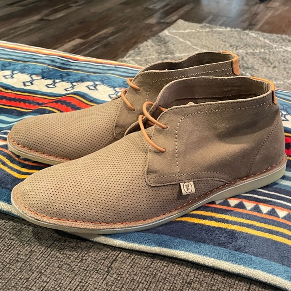Men\'s, Modern Fiction Suede Leather Chukka Boots, Sand/Tan main image 5